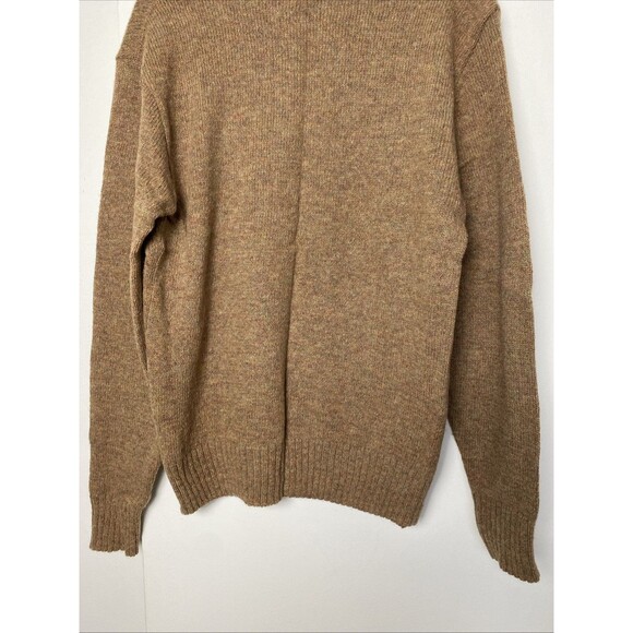 VINTAGE Puritan Thermax Sweater Mens XL Wool Blend Crewneck Brown Classic Luxury - Picture 6 of 11